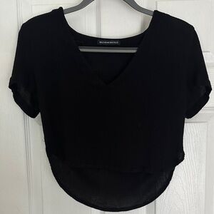 Brandy Melville Black Crop Top